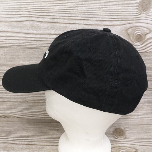 SIRIUS XM SATTELITE RADIO BLACK STRAPBACK BASEBALL HAT CAP - Picture 4 of 8